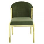 Green Velvet Fallon Side Chair DN01956 By ACME Dining Chair & Bench Mobilia Cleopatra 21 Green Velvet Fallon Side Chair DN01956 By ACME 21