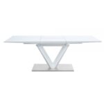 White High Gloss Gallegos Dining Table DN01947 By ACME 16