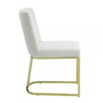 Beige Velvet Zazie Side Chair DN02232 By ACME Dining Chair & Bench Mobilia Cleopatra 16 Beige Velvet Zazie Side Chair DN02232 By ACME 16