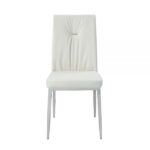 Beige Leather Kamaile Side Chair DN02134 By ACME Dining Chair & Bench Mobilia Cleopatra 16 Beige Leather Kamaile Side Chair DN02134 By ACME 16