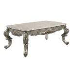 Natural Marble & Bronze Miliani Coffee Table LV01783 By ACME 11