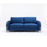 Blue Velvet Wenona Sofa LV01774 By ACME Luxury Sofas Mobilia Cleopatra 14 Blue Velvet Wenona Sofa LV01774 By ACME 14