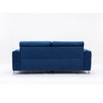 Blue Velvet Wenona Sofa LV01774 By ACME Luxury Sofas Mobilia Cleopatra 16 Blue Velvet Wenona Sofa LV01774 By ACME 16