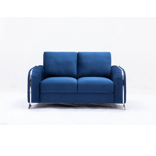 Blue Velvet Wenona Loveseat LV01775 By ACME