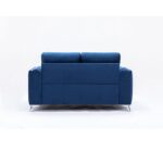 Blue Velvet Wenona Loveseat LV01775 By ACME Luxury Loveseats Mobilia Cleopatra 16 Blue Velvet Wenona Loveseat LV01775 By ACME 16