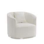 Beige Chenille Odette Chair LV01919 By ACME Living Chairs Mobilia Cleopatra 13 Beige Chenille Odette Chair LV01919 By ACME 13