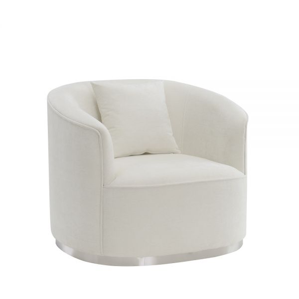 Beige Chenille Odette Chair LV01919 By ACME