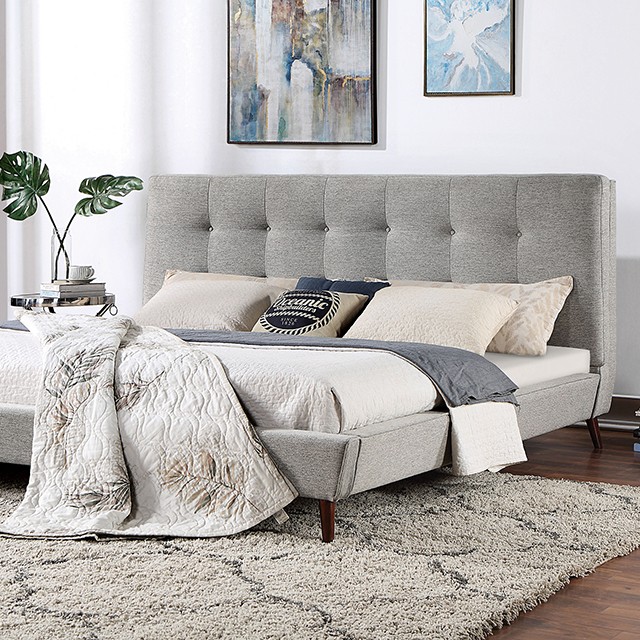 Gray Leomin Bed CM7241GY By Furniture of America