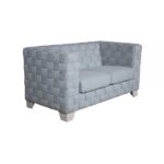 Light Teal Chenille Saree Loveseat LV02347 By ACME Luxury Loveseats Mobilia Cleopatra 14 Light Teal Chenille Saree Loveseat LV02347 By ACME 14