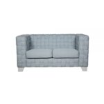 Light Teal Chenille Saree Loveseat LV02347 By ACME Luxury Loveseats Mobilia Cleopatra 15 Light Teal Chenille Saree Loveseat LV02347 By ACME 15