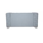 Light Teal Chenille Saree Loveseat LV02347 By ACME Luxury Loveseats Mobilia Cleopatra 16 Light Teal Chenille Saree Loveseat LV02347 By ACME 16