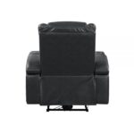 Dark Gray Leather Alair Recliner LV02460 By ACME 25
