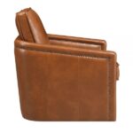 Brown Leather Aire Rocha Accent Chair AC01886 By ACME 13