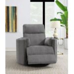 Charcoal Chenille Sagen Recliner W/Swivel & Glider LV01879 By ACME Recliners Mobilia Cleopatra 15 Charcoal Chenille Sagen Recliner W/Swivel & Glider LV01879 By ACME 15