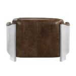 Espresso Top Grain Leather Sedna Loveseat LV01984 By ACME 15