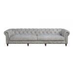 Vintage White Top Grain Leather Ofer Sofa LV02404 By ACME 14