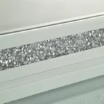 DR1000WH White Vanity with Chair By Artisan Furniture - Image 2