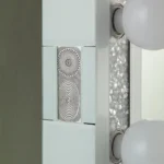 DR1000WH White Vanity with Chair By Artisan Furniture - Image 3