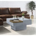 Weathered Gray Kailano Coffee Table LV01928 By ACME Luxury Coffee Tables Mobilia Cleopatra 11 Weathered Gray Kailano Coffee Table LV01928 By ACME 11