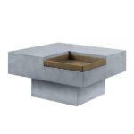 Weathered Gray Kailano Coffee Table LV01928 By ACME Luxury Coffee Tables Mobilia Cleopatra 12 Weathered Gray Kailano Coffee Table LV01928 By ACME 12