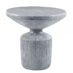Weathered Gray Laddie End Table LV01927 By ACME End Tables Mobilia Cleopatra 12 Weathered Gray Laddie End Table LV01927 By ACME 12