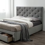 GRAY SYBELLA BED CM7218GY By Furniture of America 7