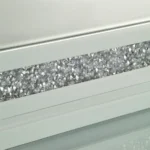 MIR1000WH White Framed Mirror By Artisan Furniture - Image 2