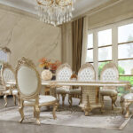 Luxury Dining Table HD-9093 By Homey Design 7