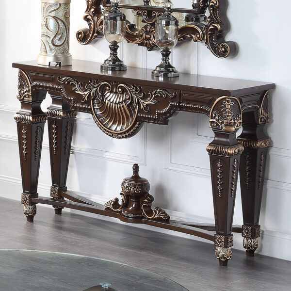 Cherry HD-8908C – Console Table By Homey Design