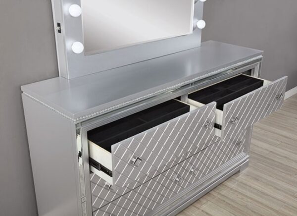 Silver Belleterre Dresser CM7518D By Furniture of America 6