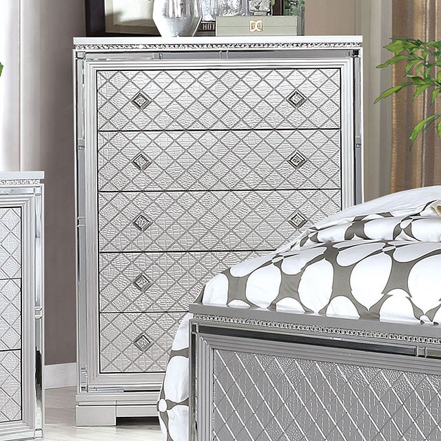 Silver Belleterre Chest CM7518C By Furniture of America