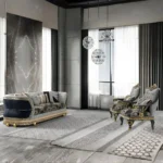 Victorian HD-9013 3PC Sofa Set By Homey Design