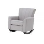 Gray Linen Denzell Rocking Chair AC02185 By ACME 15