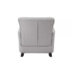 Gray Linen Denzell Rocking Chair AC02185 By ACME 17