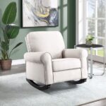 Beige Fabric Elvin Rocking Chair AC02184 By ACME 13