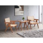 Rattan & Natural Velentina Accent Chair AC02375 By ACME Accent Chairs Mobilia Cleopatra 14 Rattan & Natural Velentina Accent Chair AC02375 By ACME 14
