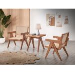 Rattan & Natural Velentina Accent Chair AC02375 By ACME Accent Chairs Mobilia Cleopatra 17 Rattan & Natural Velentina Accent Chair AC02375 By ACME 17