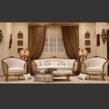 MC-111 off white Neoclassic sofa set