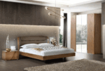Luna QS Bedroom Set – Dark Headboard (QS Upholstered Bed, 2xNightstand, Dressing Table, Mirror) p13460 By ESF Furniture 9