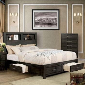 Gray Karla Bed CM7500GY By Furniture Of America