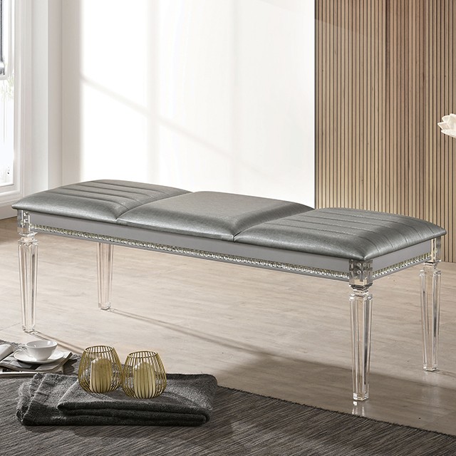 Maddie Bench CM7899SV-BN By Furniture Of America
