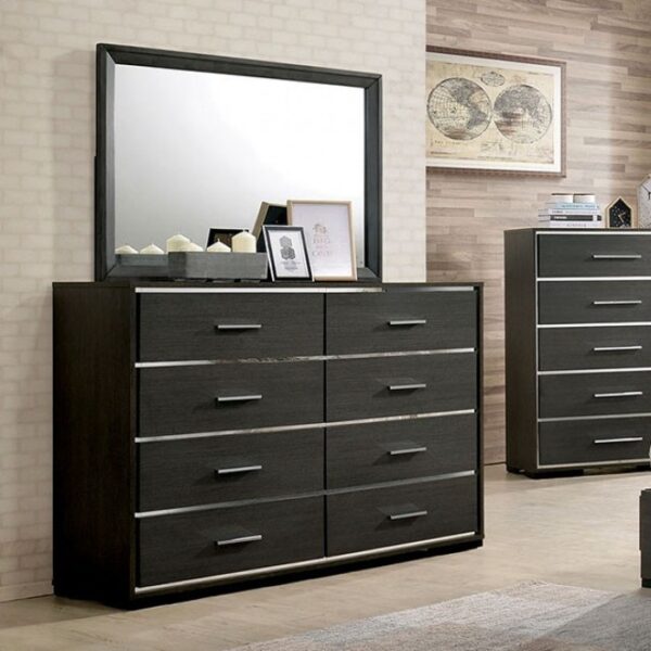 Warm Gray Camryn Dresser CM7589D By Furniture Of America 9