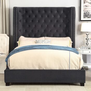 Black Rosabelle Bed CM7669BK By Furniture Of America