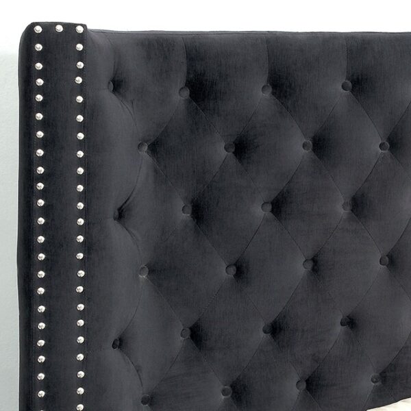 Black Rosabelle Bed CM7669BK By Furniture Of America 7