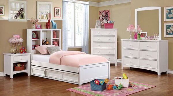Marilla Bed FOA7256WH By Furniture Of America 10