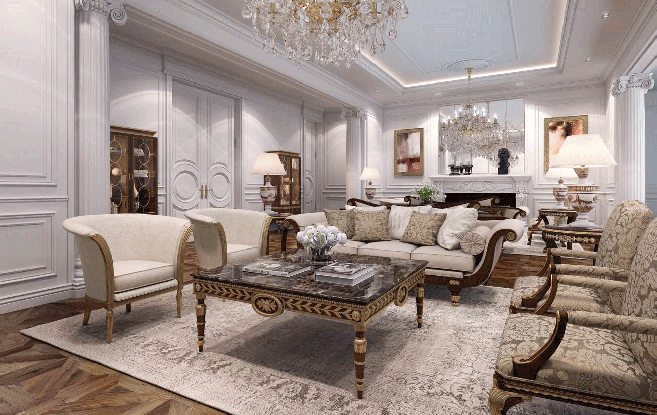 Spanish Style Living Room Madona p13386 By ESF Furniture
