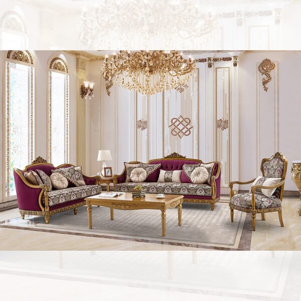 HD-9015 3Pc Sofa Set By Homey Design 8