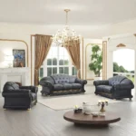 Apolo Black Living Room Set