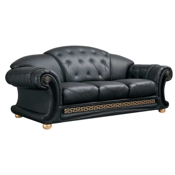Apolo Black Living Room Set