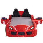 Trackster Red Youth Bed FOA7723RD-BED By Furniture Of America 18